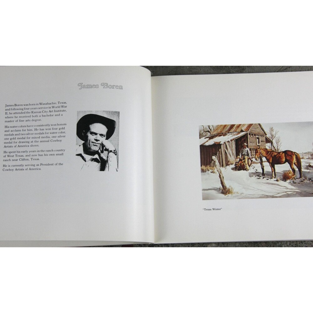 Rare Texas Cowboy Reunion Stamford Art Foundation Exhibit/Sale, art book, 1974